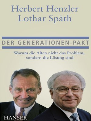 cover image of Der Generationen-Pakt